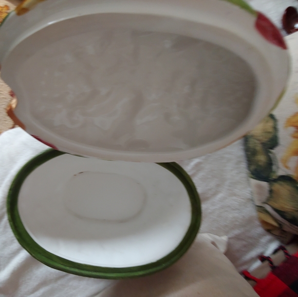 VINTAGE Cooks Club Fall Soup Tureen without Ladle - Picture 5 of 6